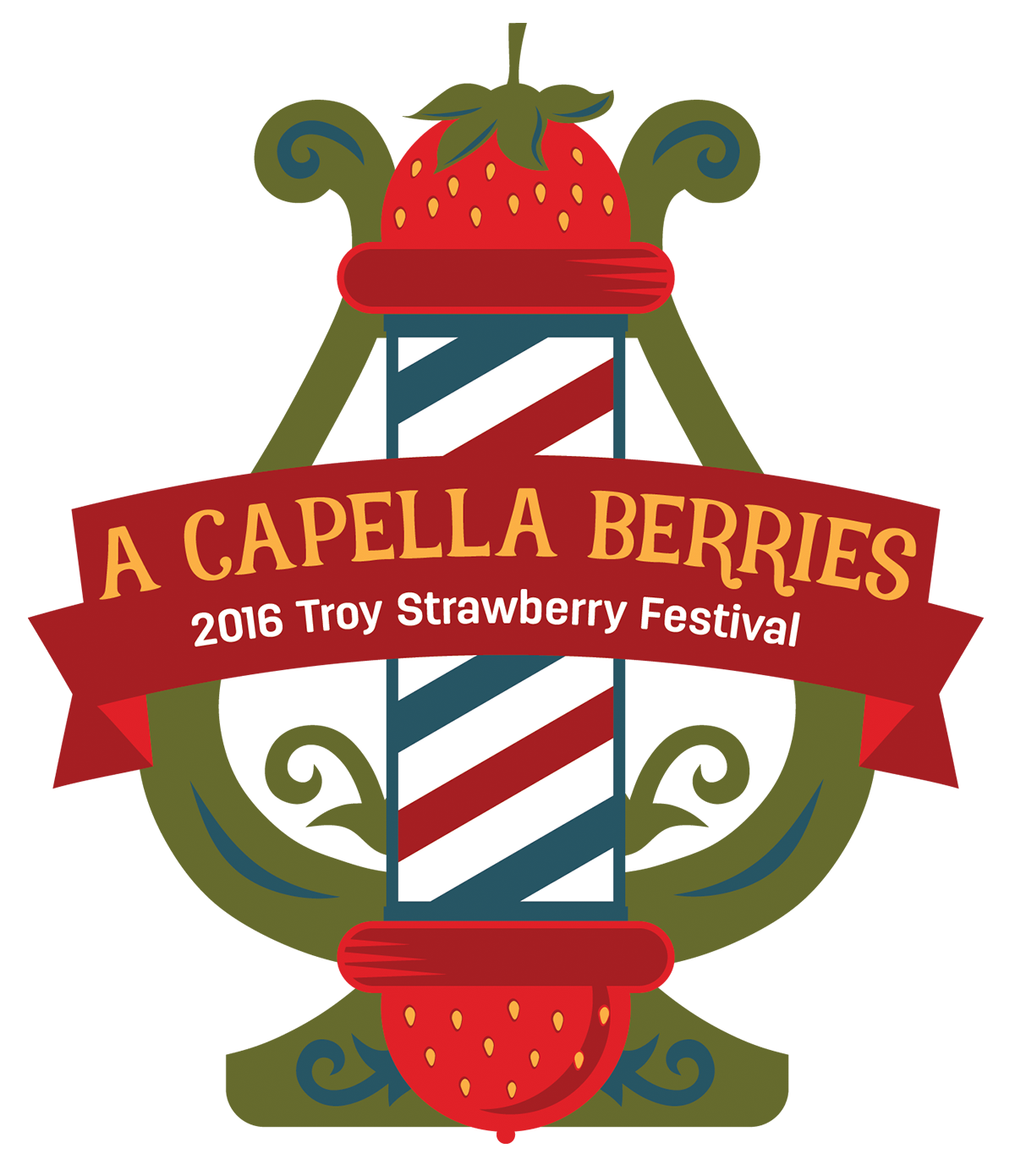 2016 Troy Strawberry Festival logo